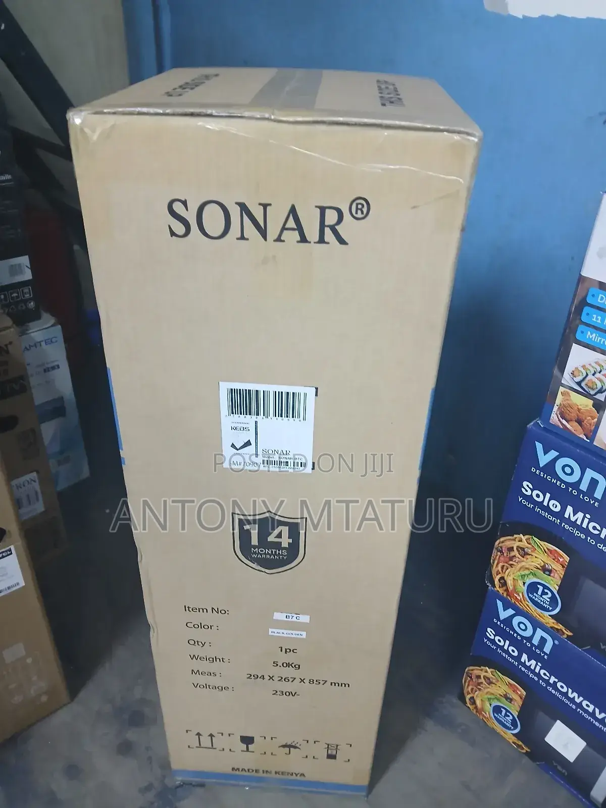 Sonar Hot and Cold B7c Water Dispenser