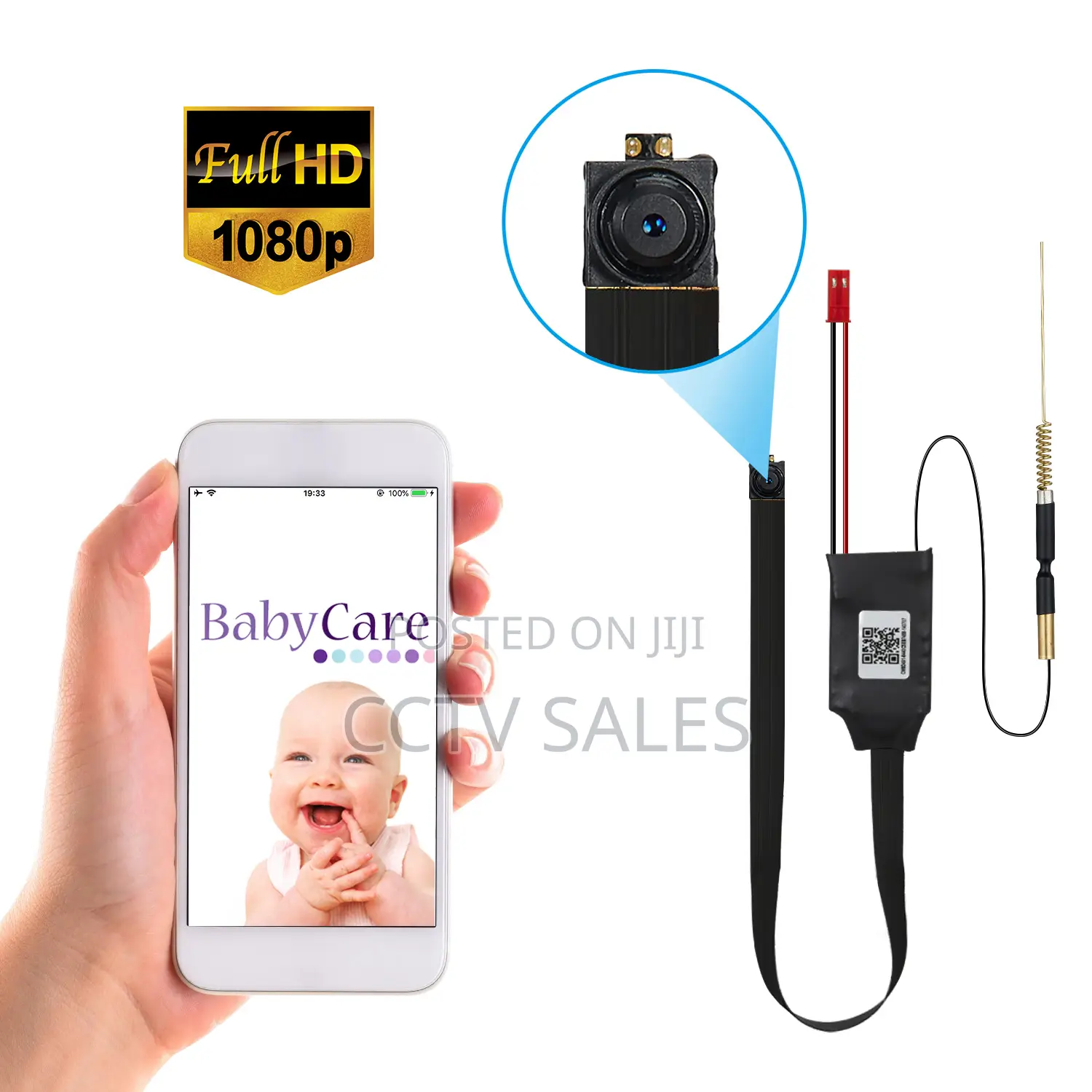 Hidden Good Quality Mini Camera -Live Stream