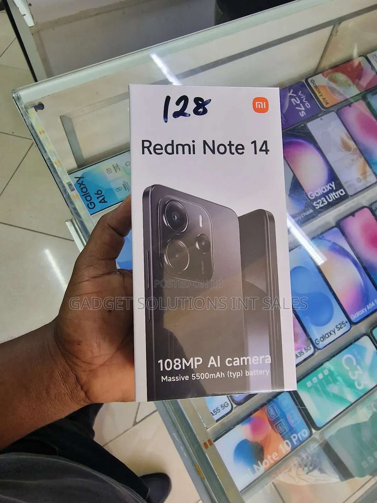 New Xiaomi Redmi Note 14 128 GB Black