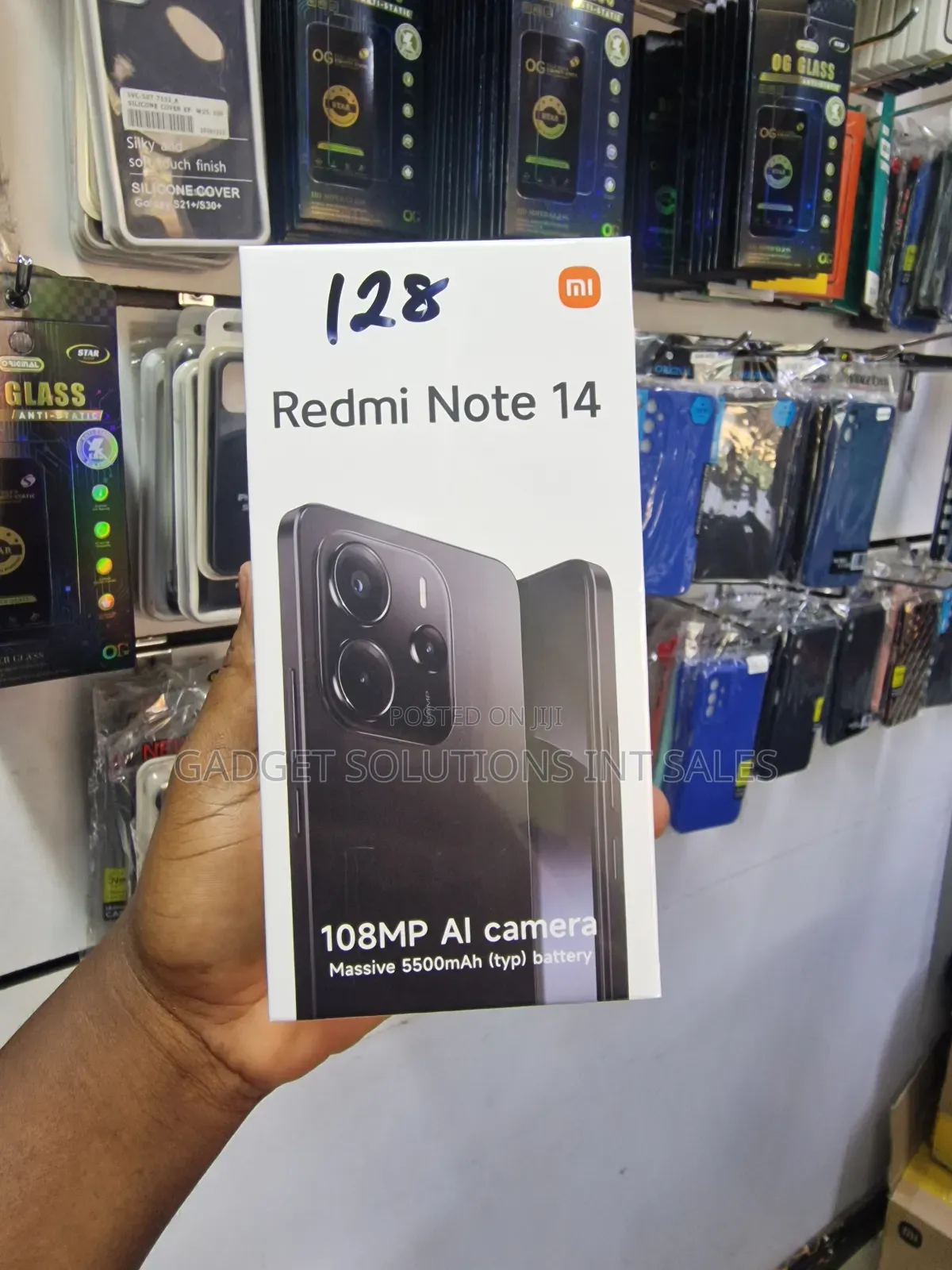 New Xiaomi Redmi Note 14 128 GB Black