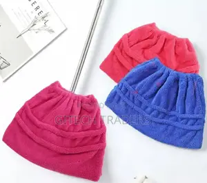 *Highly Absorbent Remove Dust Floor Mop Cover Coral Fleece
