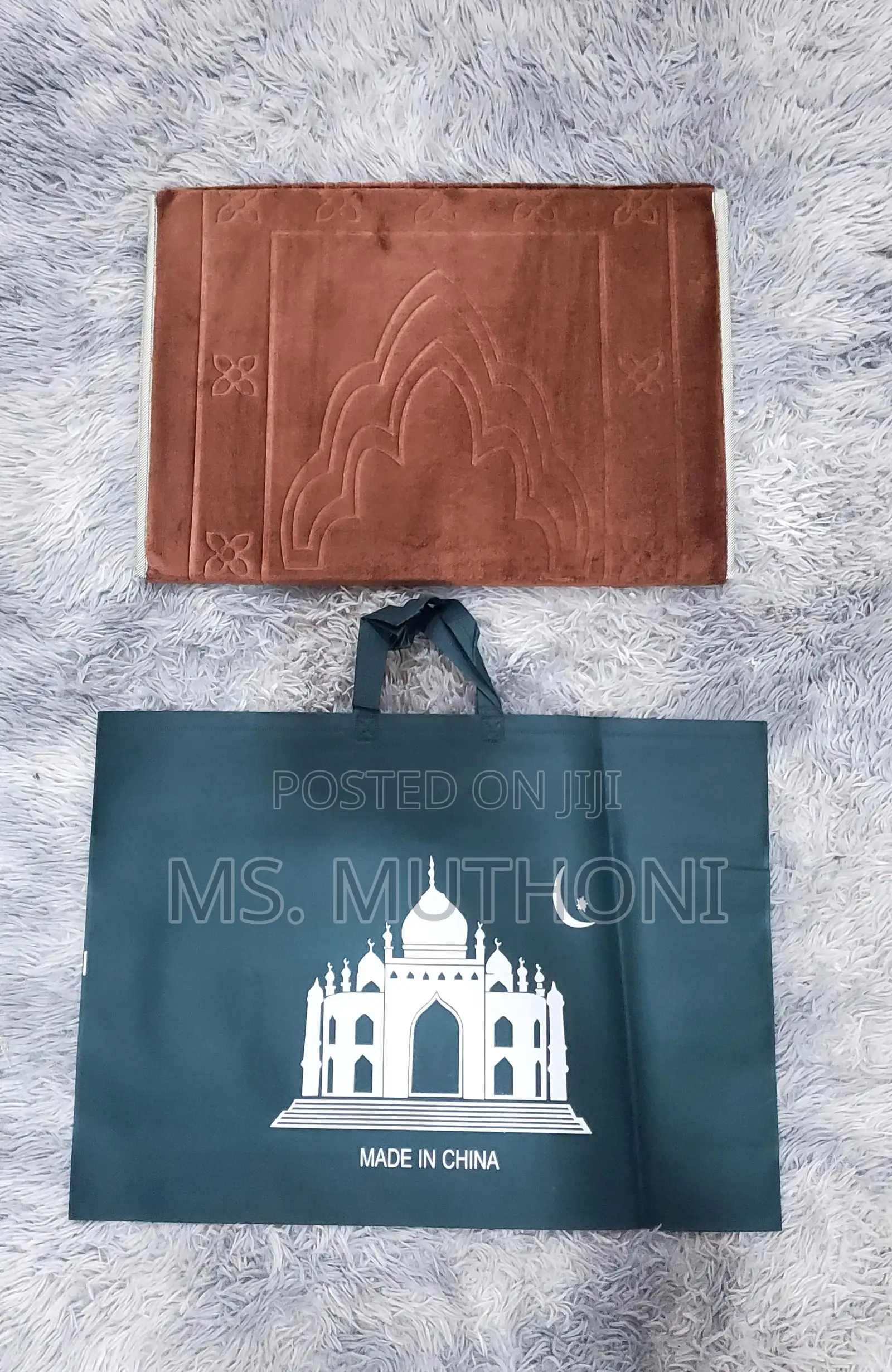 Portable Foldable Prayer Mat/Backrest Prayer Mat