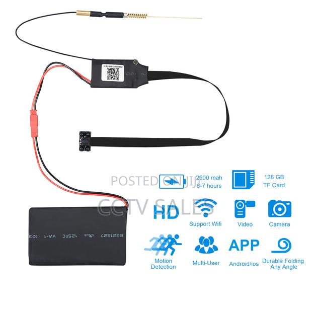 Spy Wifi Camera With Audio Recording and Night Vision