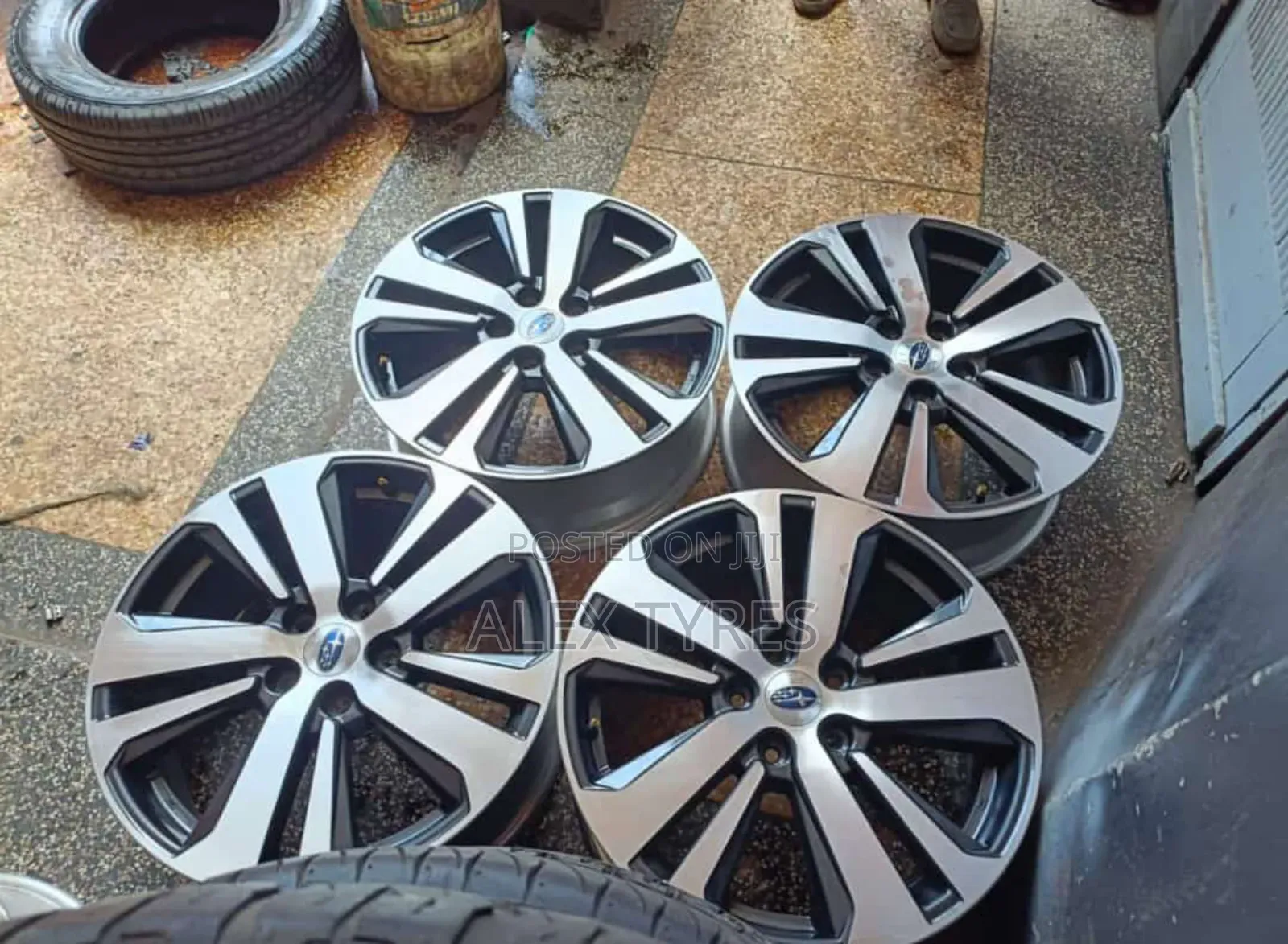 Size 18 Inches Subaru Outback X Uk Rims Set