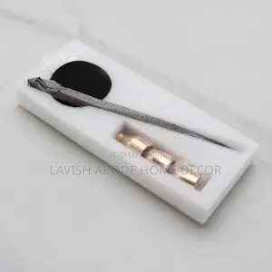 3 Pc Candle Stick Holder Gold Decor