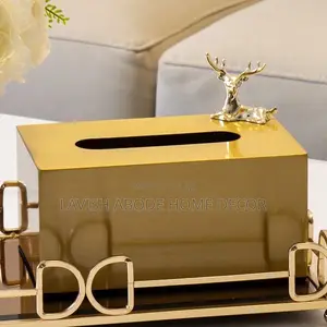 Rectangular Vanity Mirror Decor Tray Big Size Gold Decor