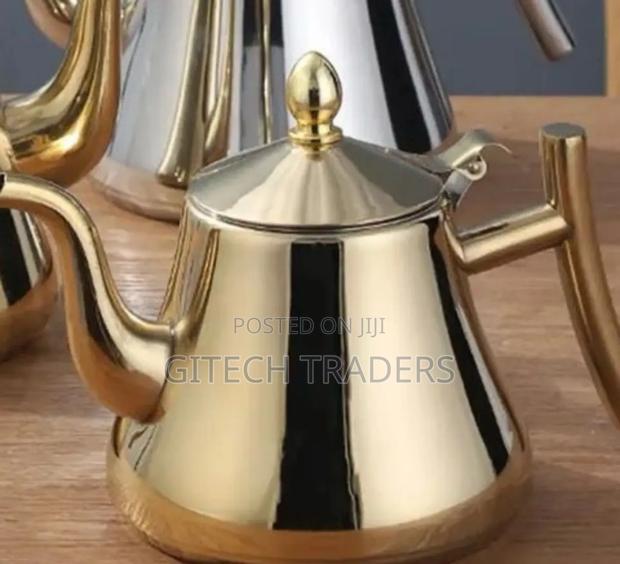 Stainless Steel Teapot With Infusion Set,