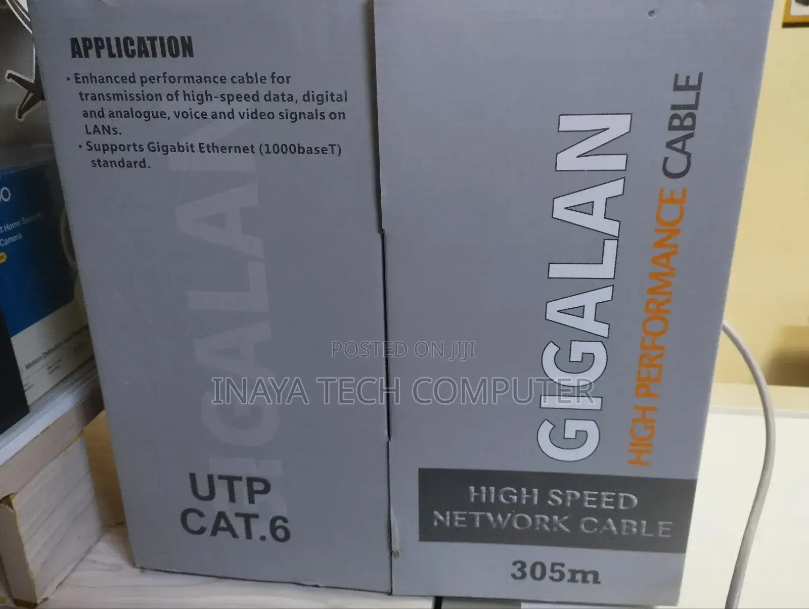 Gigalan Utp Cat 6 305m Indoor Cable