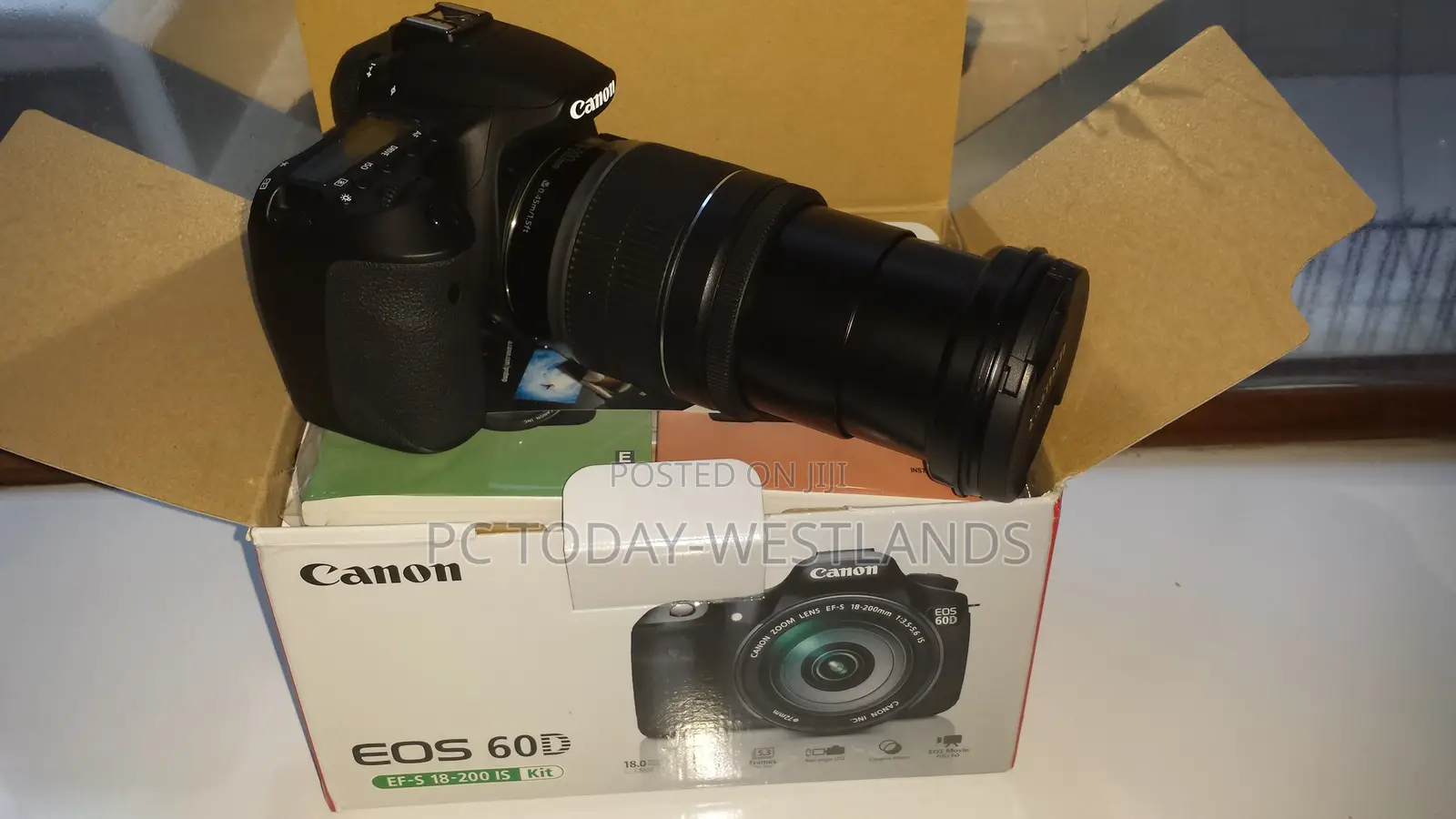 Canon Eos 60d Digital SLR Camera With Ef-S 18-200mm Lens