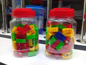 Plastic Sharpeners- Tin of 72 Pieces