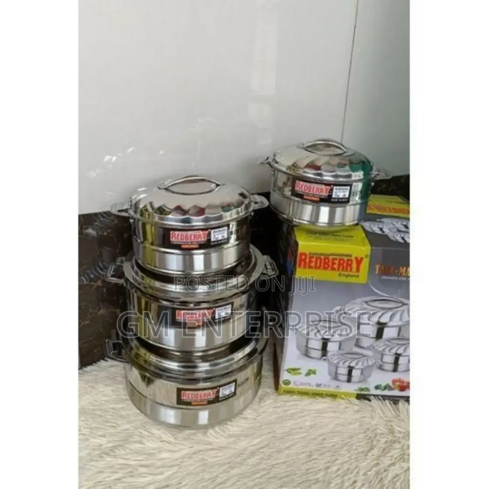 *Tall Maxx Stainless Steel Hotpots