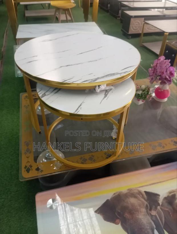 Round MDF Coffee Table - main view