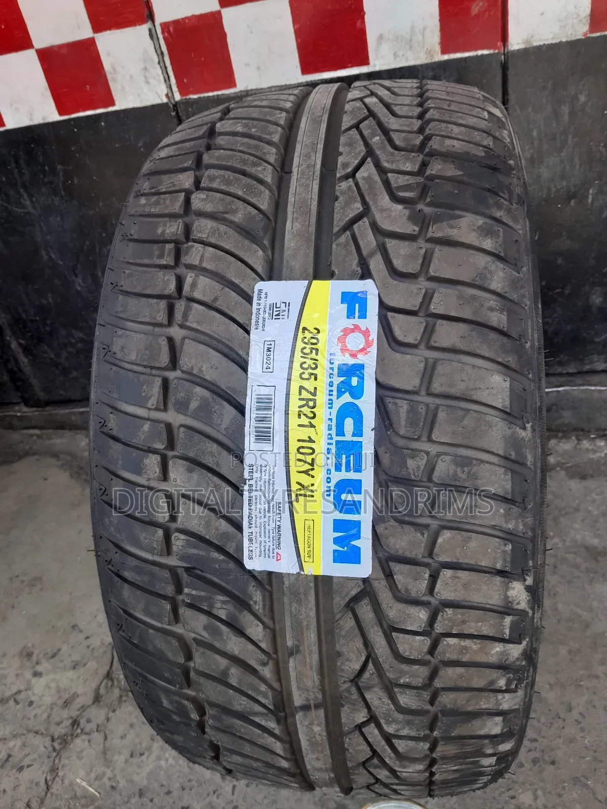 295/35r21 Forceum Tyres Made in Indonesia Brand New