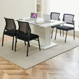 Office Seats; T Midnight Black Upholstered Side Chair
