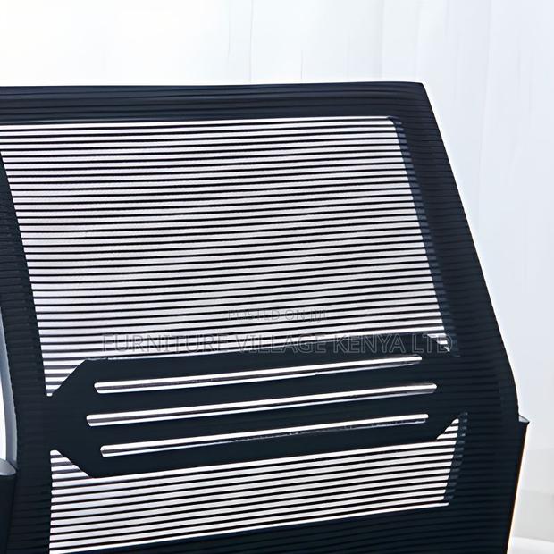 Office Seats; T Midnight Black Upholstered Side Chair - thumbnail 7