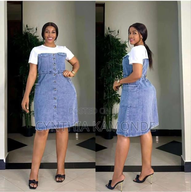 Denim Jeans Dress - thumbnail 3