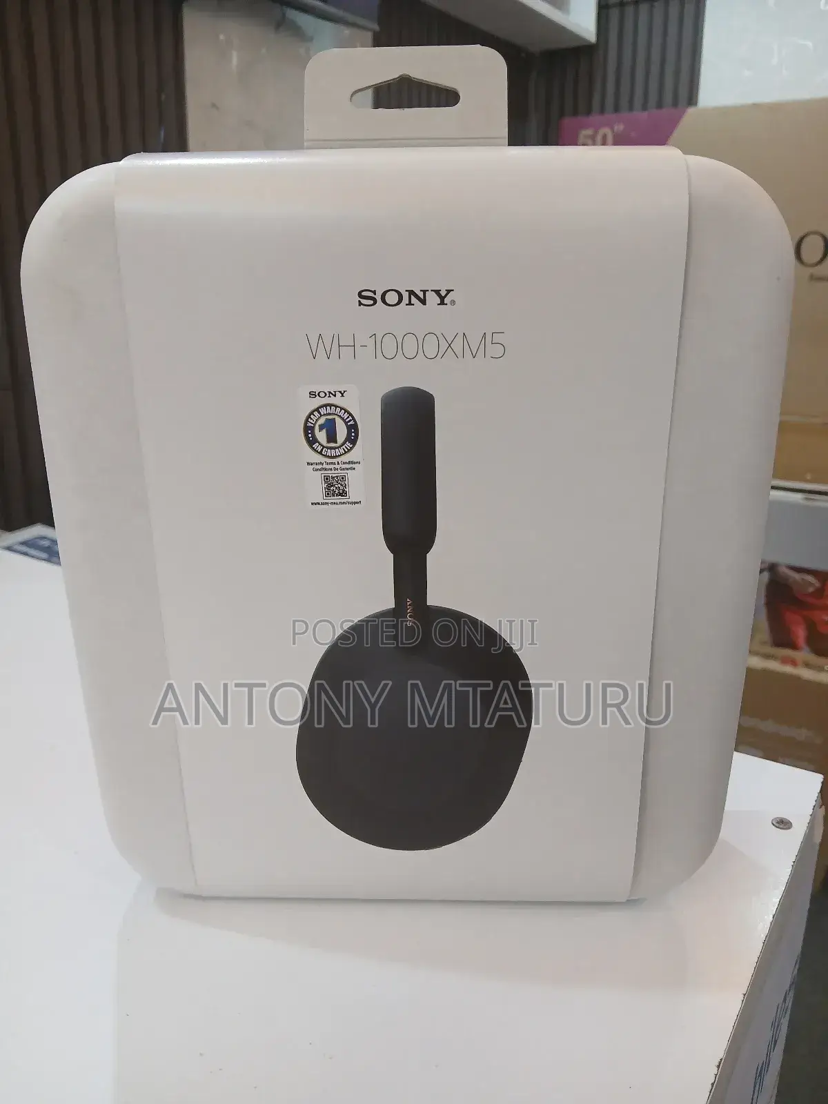 Sony Wh-1000xm5 Noise-Canceling Wireless Over-Ear Headphones