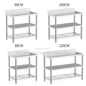 Quality New Stainless Steel Kitchen Tables