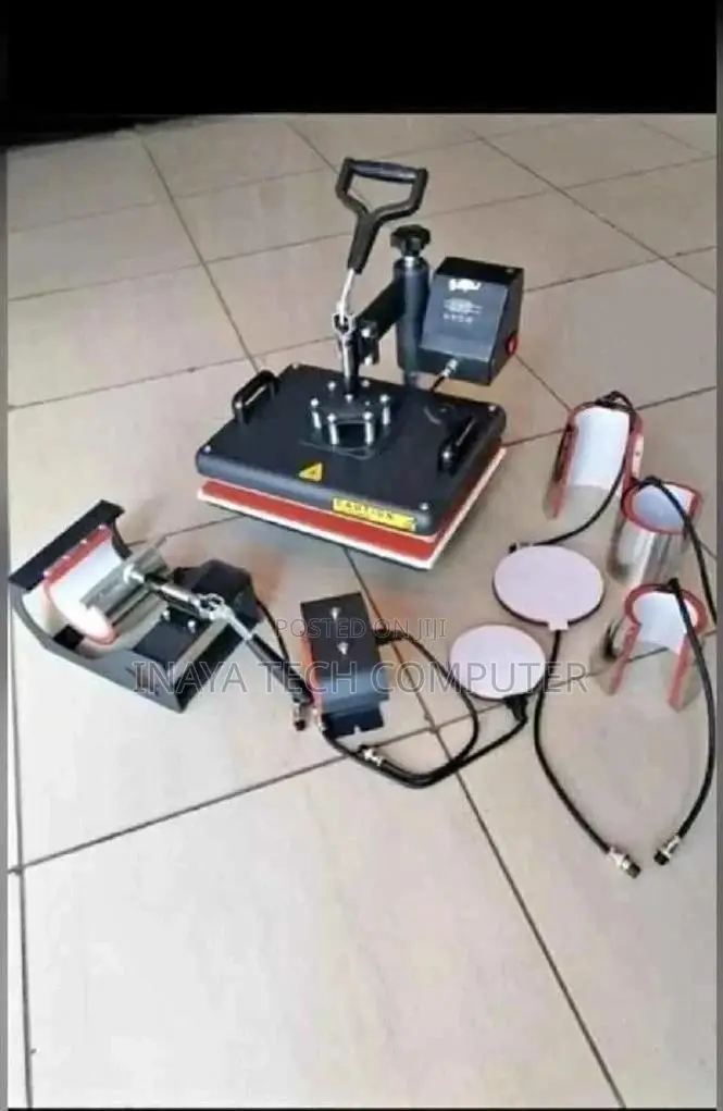 Combo Heat Press, 8 In 1 Machine