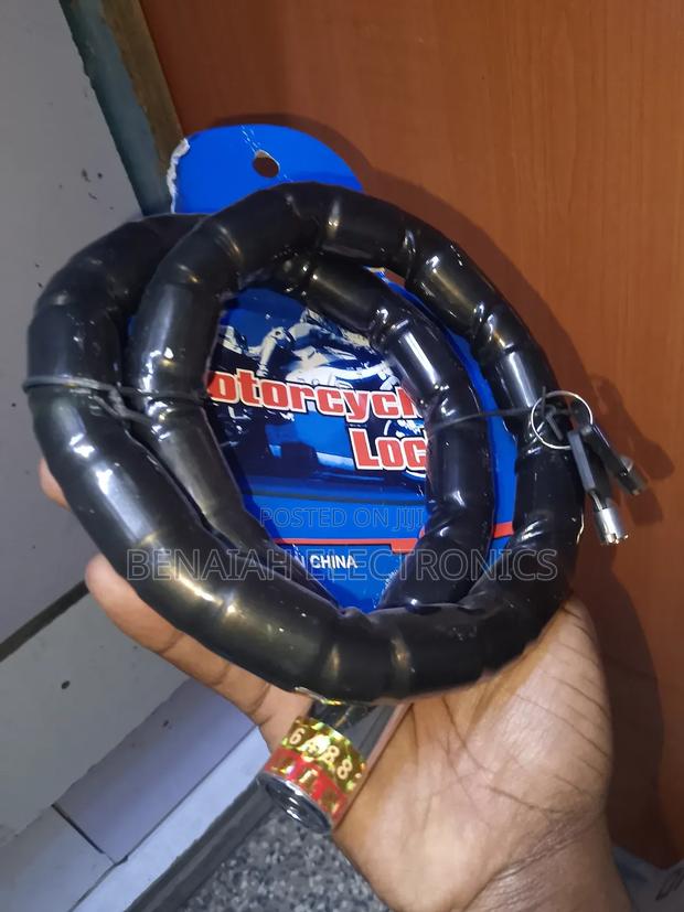 Good Motorcycle Lock. Safe And Reliable Lock - thumbnail 3