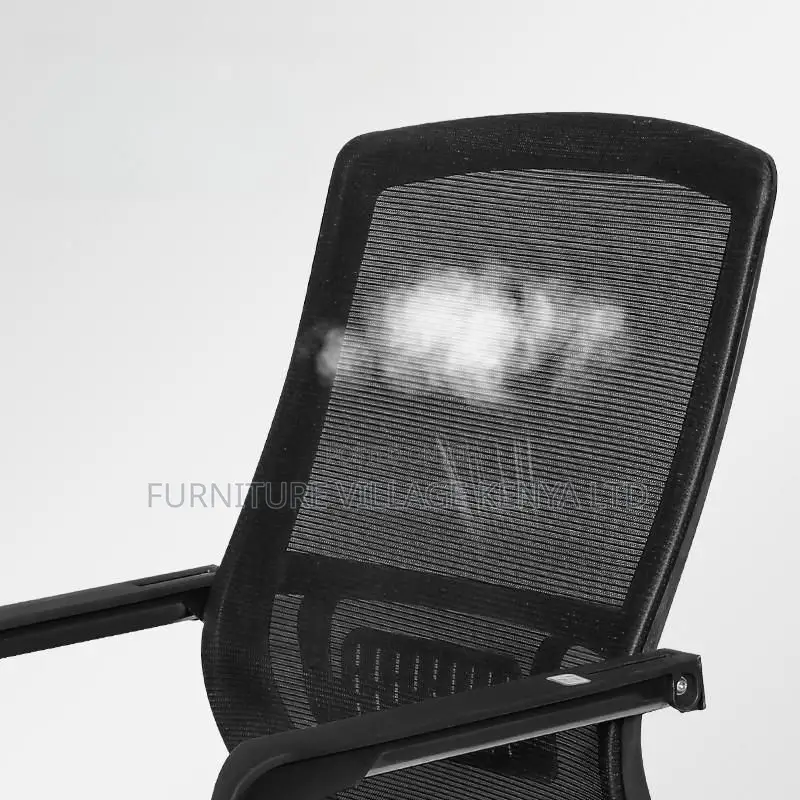 Upholstered Studio Chairs With Lumbar Support and Armrest