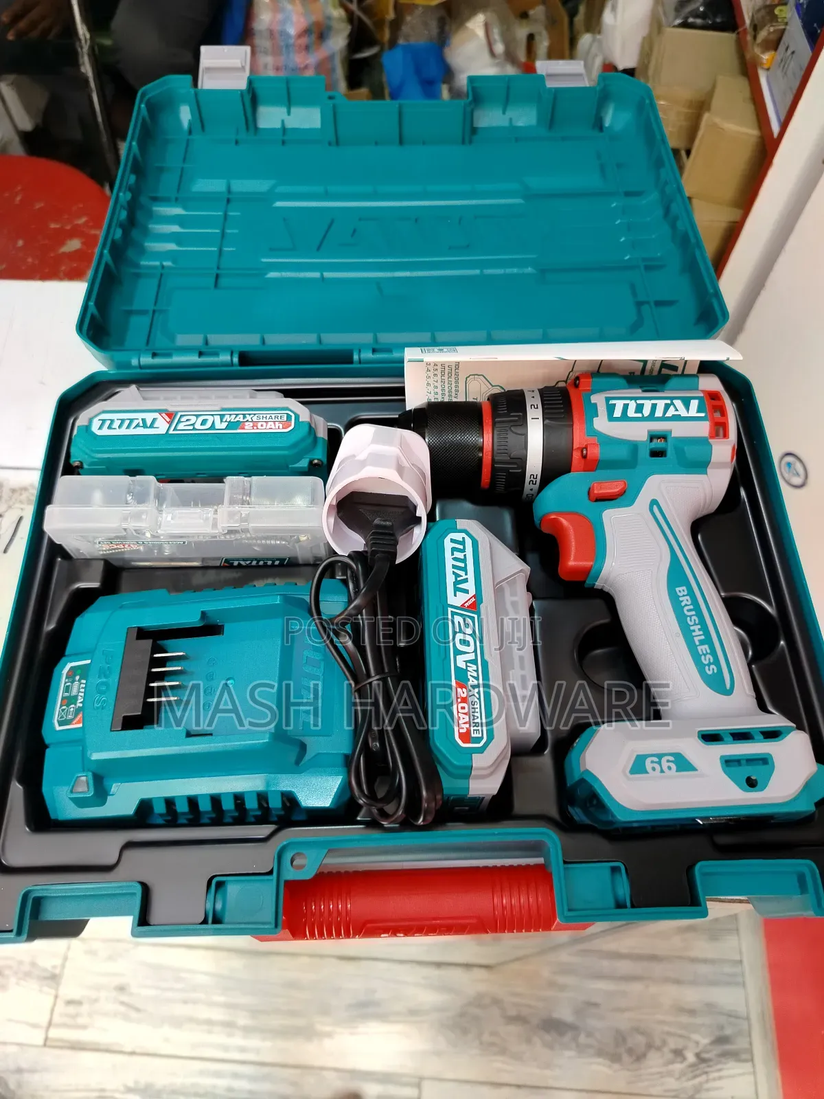 20v Total Brushless Cordless Drill