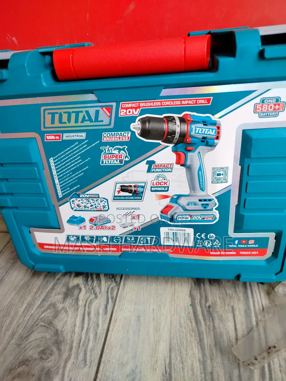 20v Total Brushless Cordless Drill