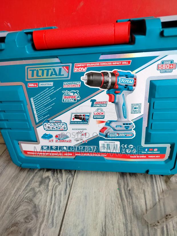 20v Total Brushless Cordless Drill - thumbnail 2
