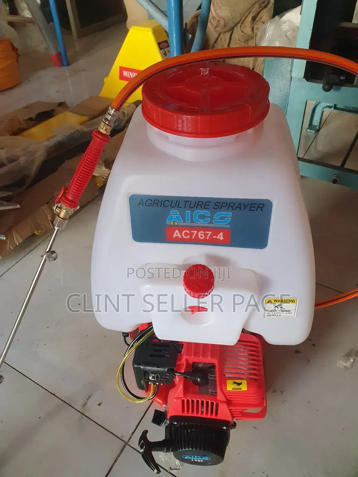 Power Knapsack Sprayer.
