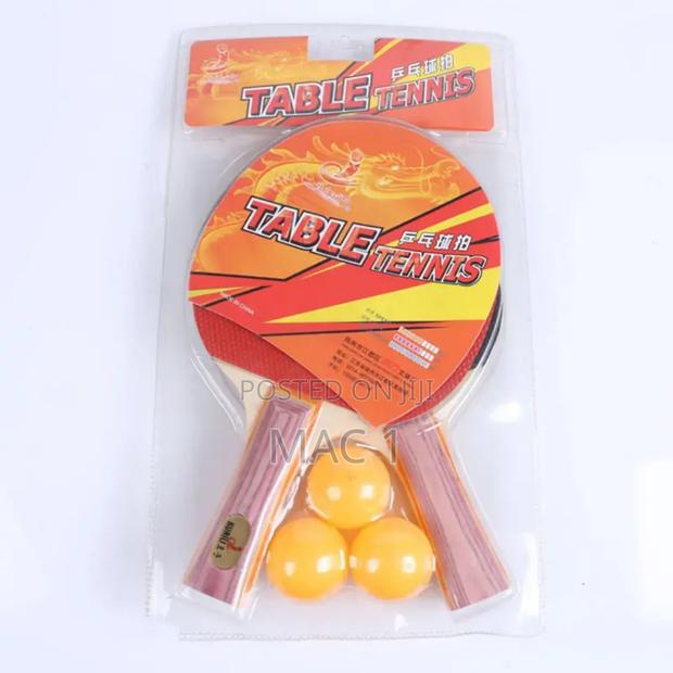 Table Tennis Rackets and Balls