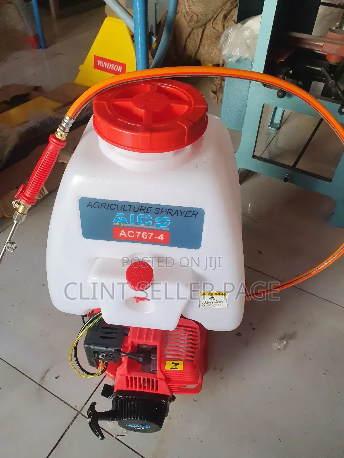 Power Knapsack Sprayer.