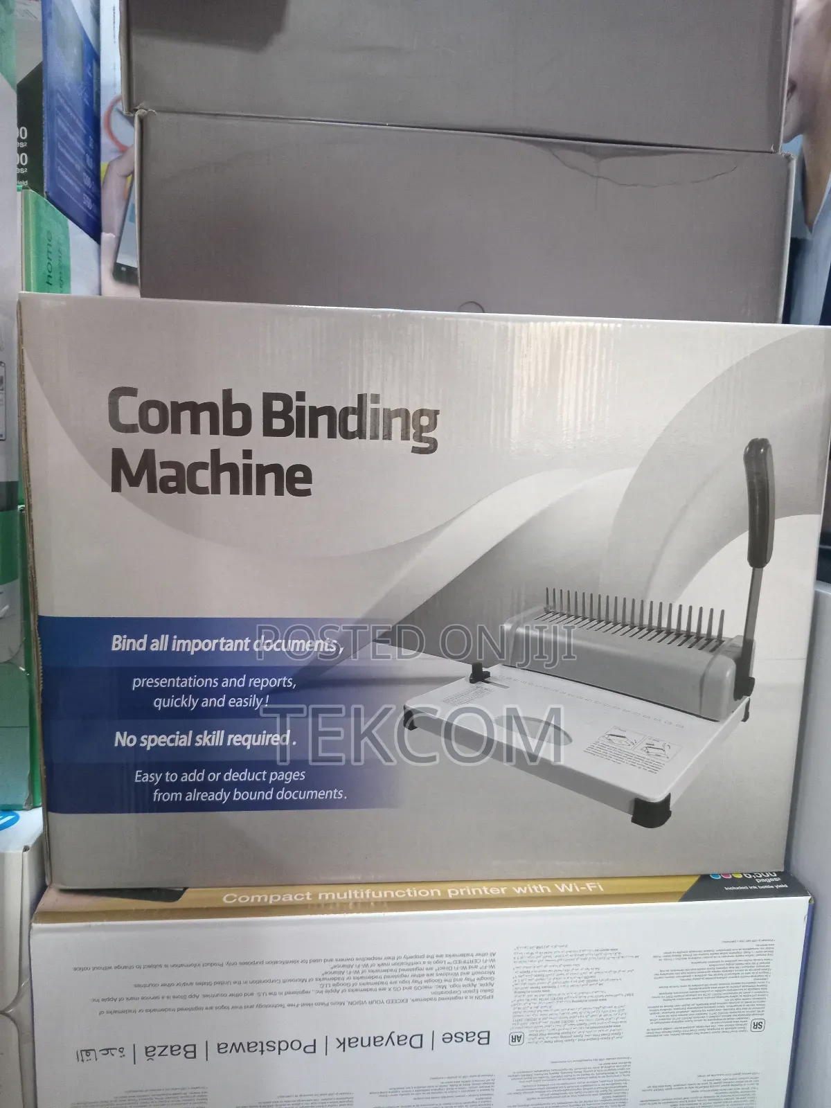 Comb Binding Machine A4