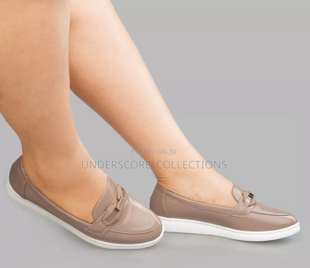 Beige Brogues for Ladies - thumbnail 3