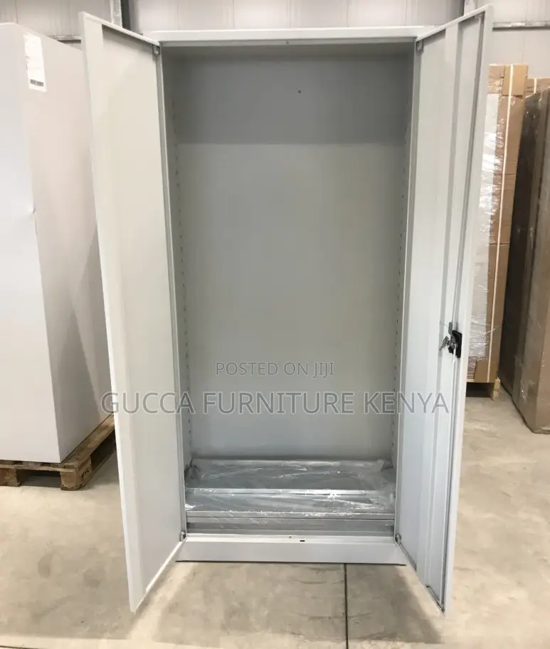 Cabinets: Office Steel Metal 2-Door Tool Cabinet