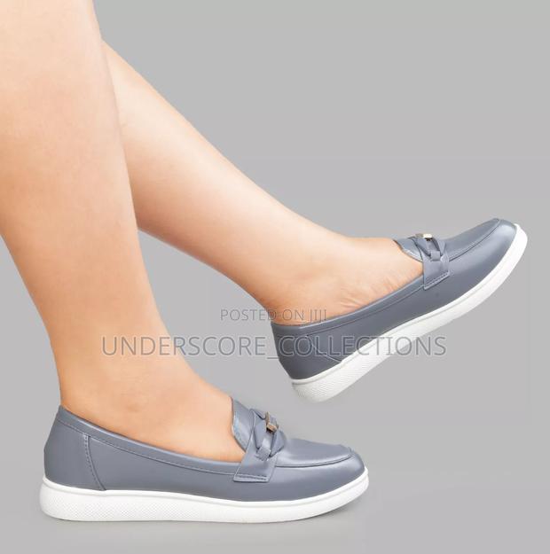 Classy Grey Brogues - main view