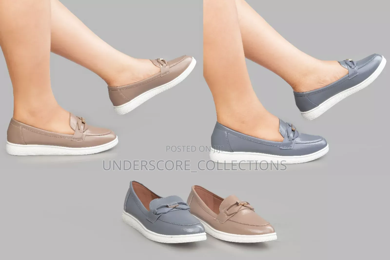 Classy Grey Brogues