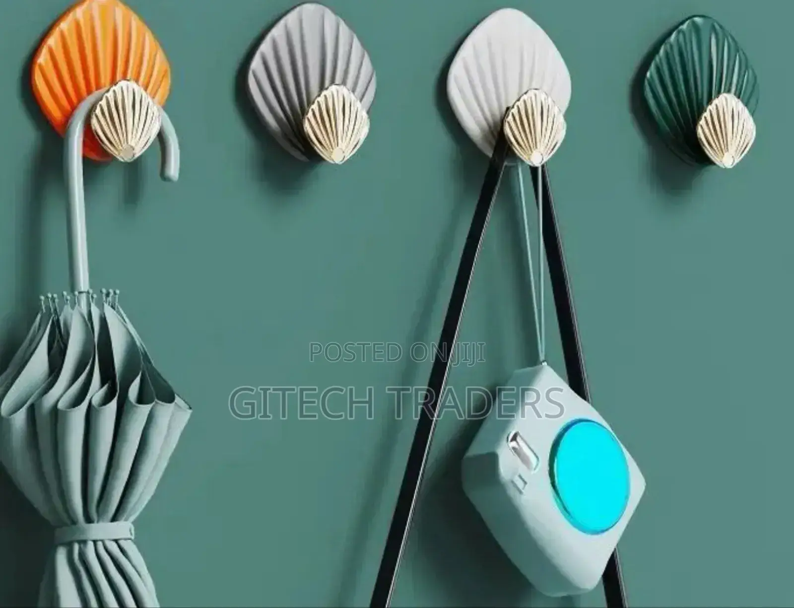 4pcs Creative Shell Shape Wall Hanging