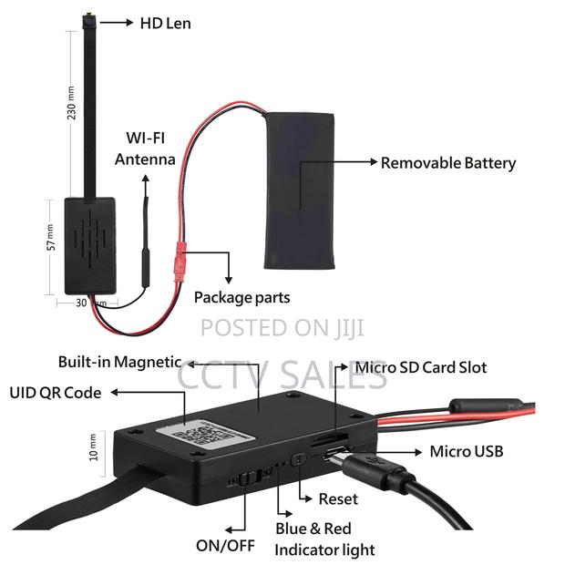 Full Hd Mini CCTV Spy Camera - main view