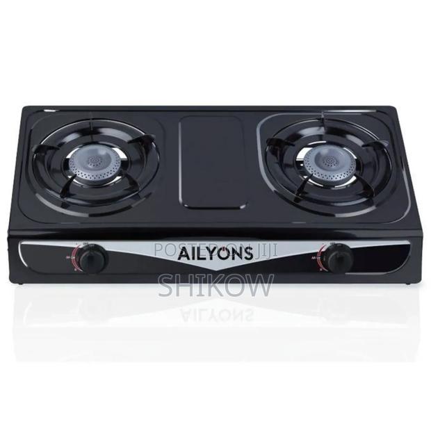 Ailyons 2 Burner Table Top Stainless Steel Gas Stove Cooker