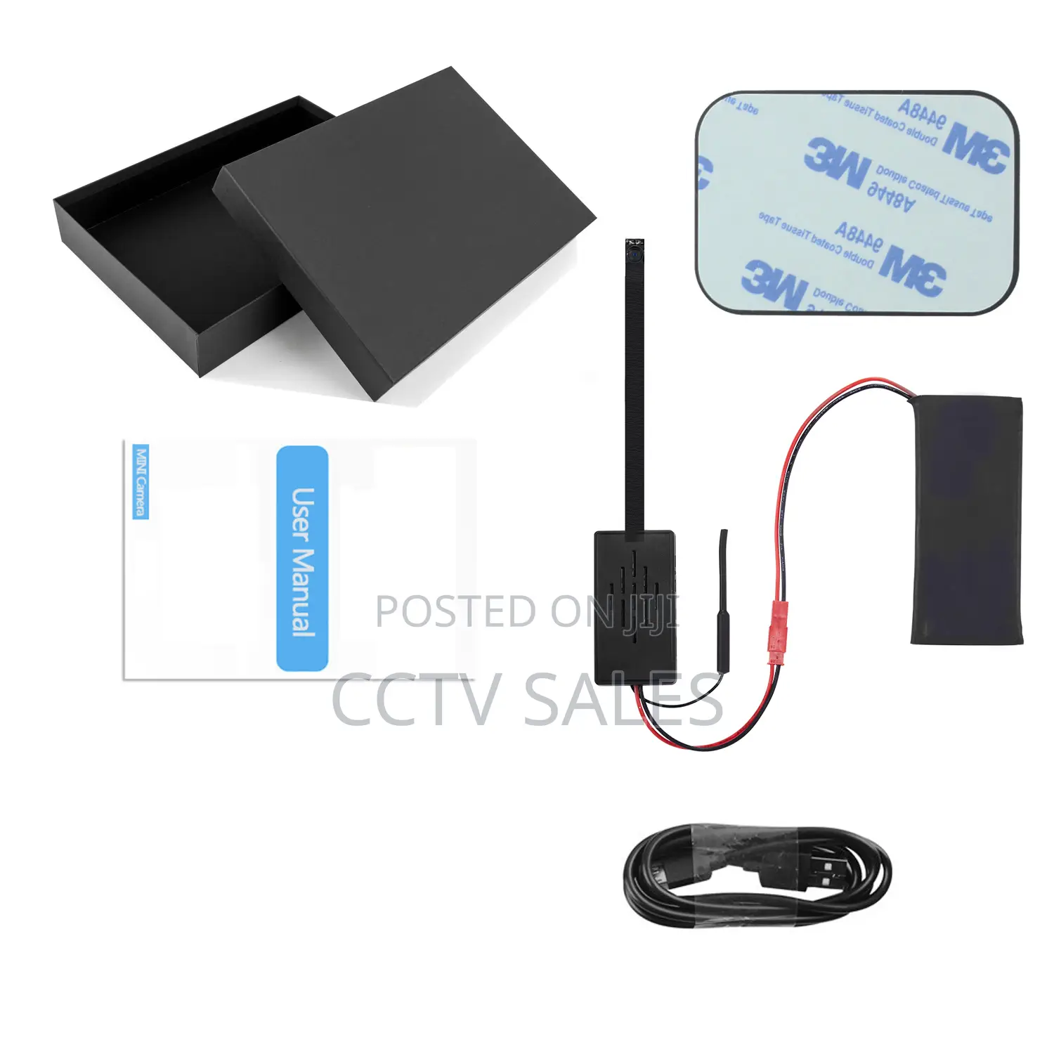 Magnetic Stick-on Easy to Install Spy Camera