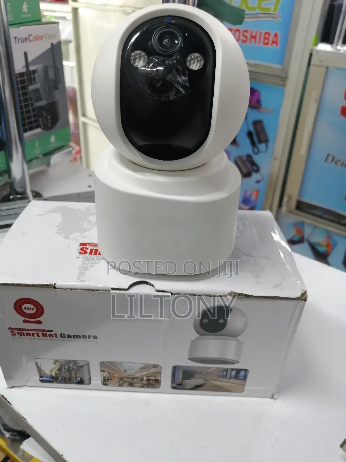 Smart Wifi Bulb Camera With Battery