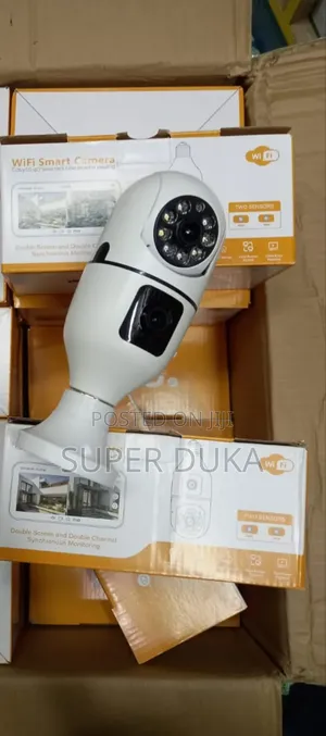 Wifi Smart Nanny Dual Camera.3600 Rotating CCTV Cam