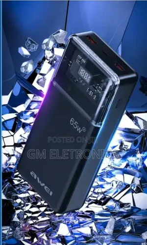 Universal 30000mah Type-C Pd65w Fast Charge 65w Powerbank.