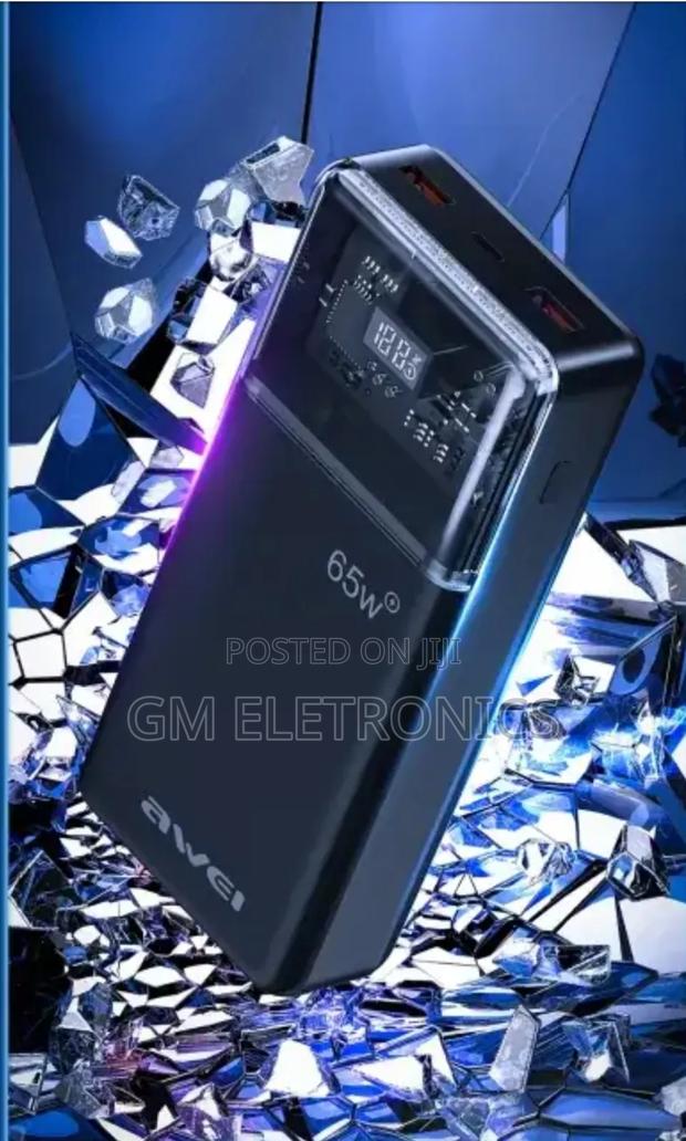 Universal 30000mah Type-C Pd65w Fast Charge 65w Powerbank.