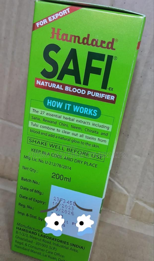 Hamdard Safi – With Laxative Ingredients - main view