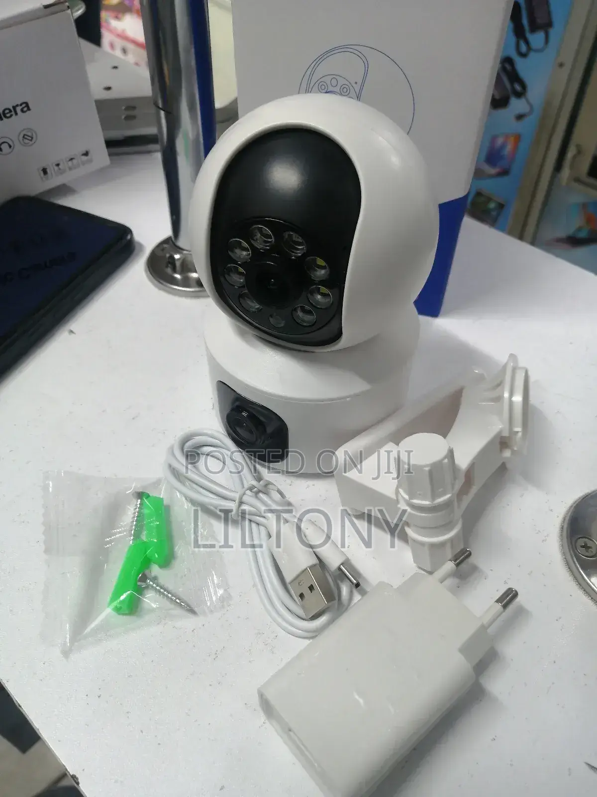 V380 Dual Lens Desktop Camera