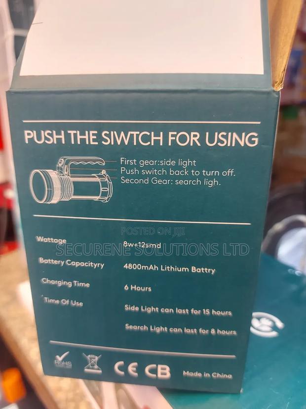 The 8-Watt Akko Star Flashlight, Model Ak87290 - thumbnail 3