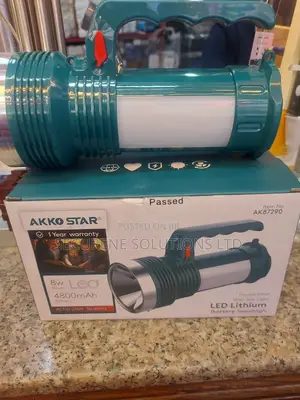 The 8-Watt Akko Star Flashlight, Model Ak87290