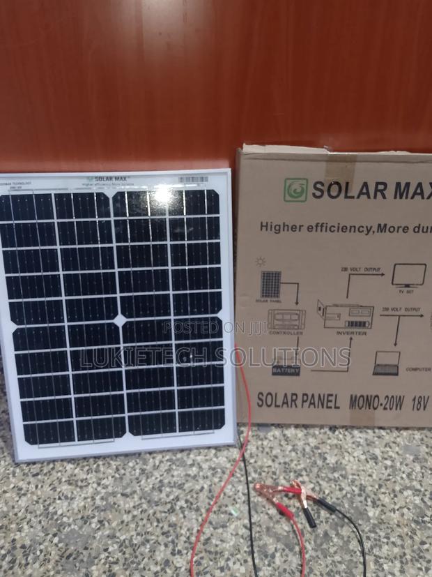 Solar Panel 20 Watts (Solar Max) - main view