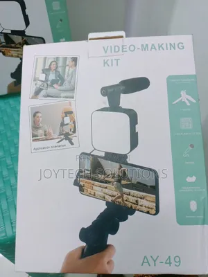 Hand Held Phone Stabilizer Portable Selfie Video Making Kit